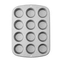 Molde de Aluminio para Muffins, 12 Cavidades WILTON 2105-954