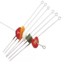 Pinchos de Acero Inoxidable de 14 Pulgadas, Paquete de 6 Unidades NORPRO 1934