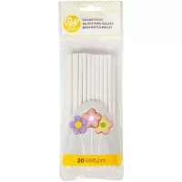 Palillos para Pops de 6 Pulgadas de Largo, Set de 20 Unidades WILTON 1912-9319