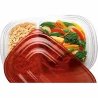 Contenedor con 2 Divisiones Takealongs de 3.7 Tazas, Set de 3 Piezas  RUBBERMAID 2086743 2