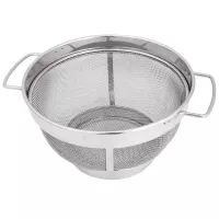Colador de Malla de Acero Inoxidable de 14 x 6 Pulgadas KING METAL BSKCM05S