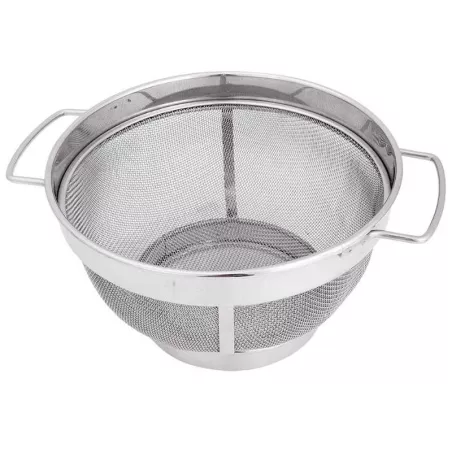 Colador de Malla de Acero Inoxidable de 14 x 6 Pulgadas KING METAL BSKCM05S