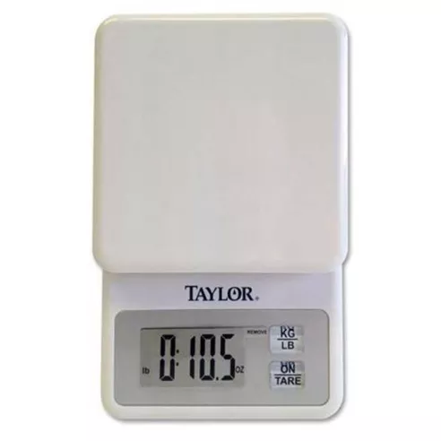 Romana Digital Compacta Blanca Hasta para 11 Libras / 5 Kilogramos TAYLOR 3817