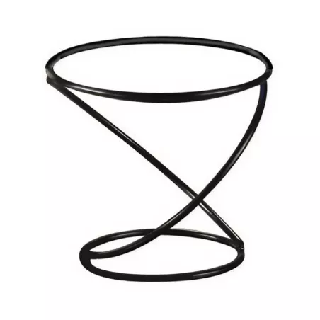 Rack Exhibidor para Pizza Redondo de Color Negro KING METAL WSP01PBK