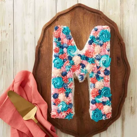 Juego de Moldes Personalizado en  Numeros y Letras WILTON 2105-0801