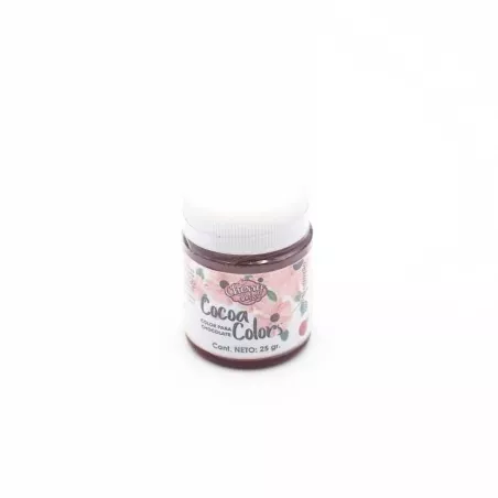 Colorante para Chocolate de Color Rojo Navidad de 25 Gramos CHERRY AND CAKE CCC01