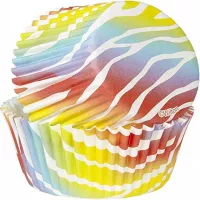 Capsulas de Cupcake de Cebra Brillantes, 75 Unidades WILTON 415-2125