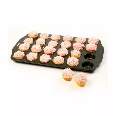 Molde de Teflon para Mini Muffin, 24 Cavidades NORPRO 3933