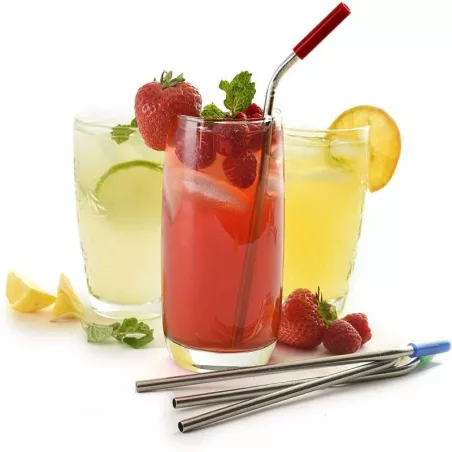 Pajilla de Acero Inoxidable, Set de 4 Unidades NORPRO 456