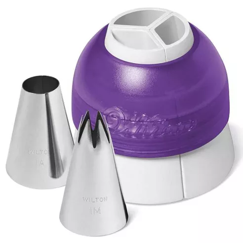 Set de Acoplador para Mangas Tricolor, 9 Piezas. WILTON 2104-7072