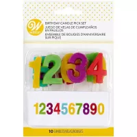 Set de Candelas de Cumpleanos. WILTON 2811-701