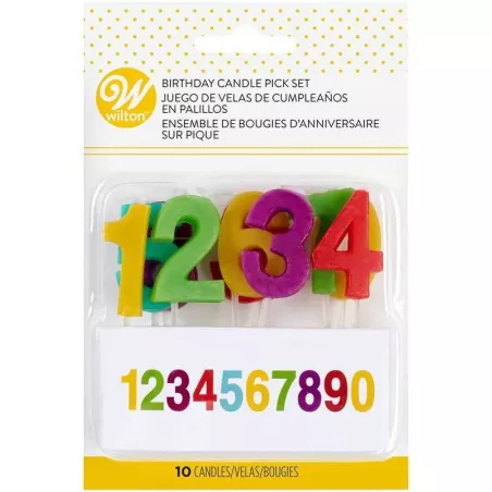 Set de Candelas de Cumpleanos. WILTON 2811-701
