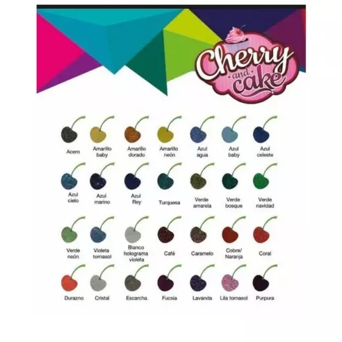 Diamantina Comestible  Azul Rey de 12 Gramos CHERRY AND CAKE DNTX10