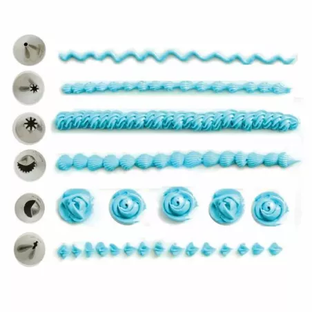 Set Basico para Decoracion de Pasteles NORPRO 3562