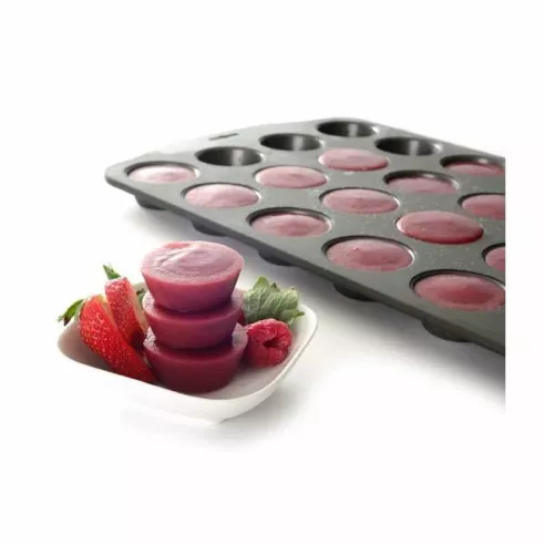 Molde Antiadherente para Mini Muffins con 12 Cavidades de 13 x 8 Pulgadas NORPRO 3997
