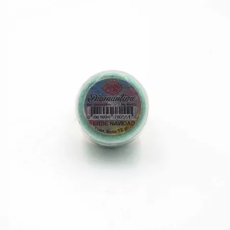 Diamantina Comestible de Color Verde Navidad de 8 Gramos CHERRY AND CAKE DNTX43