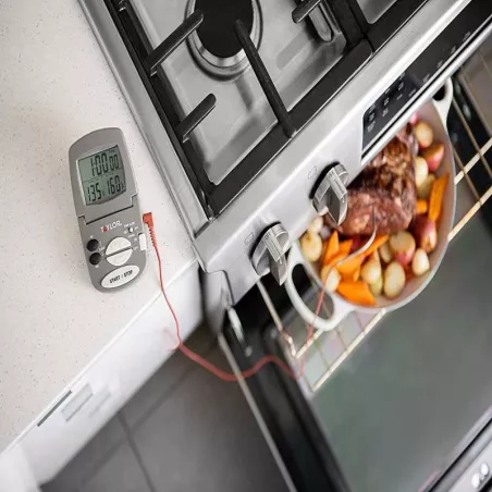 Temporizador / Termometro para Horno de Sonda, 32° a 392° Fahrenheit TAYLOR 1470N