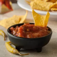 Molcajete de Melamina de 3 Onzas, Color Negro CARLISLE 087303