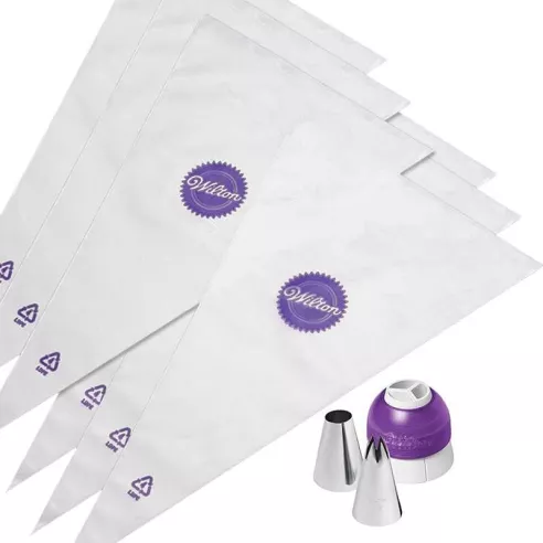 Set de Acoplador para Mangas Tricolor, 9 Piezas. WILTON 2104-7072