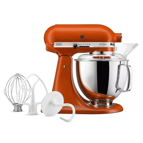 Batidora K150 Artisan de 5 Quartos de Color Anaranjado Mate KITCHEN AID KSM150PSSC