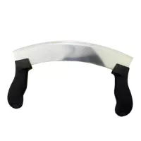 Cortador de Pizza Media Luna de Acero Inoxidable de 25 Centimetros KING METAL PCS10