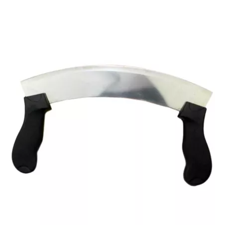 Cortador de Pizza Media Luna de Acero Inoxidable de 25 Centimetros KING METAL PCS10