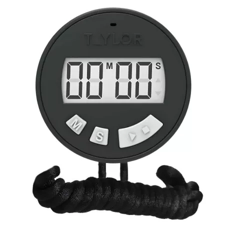 Timer para Chef Redondo de Color Negro TAYLOR 5826