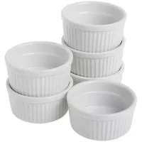 Ramekin de Porcelana de 3.75 Pulgadas, Color Blanco NORPRO 261D