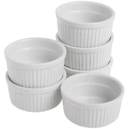 Ramekin de Porcelana de 3.75 Pulgadas, Color Blanco NORPRO 261D