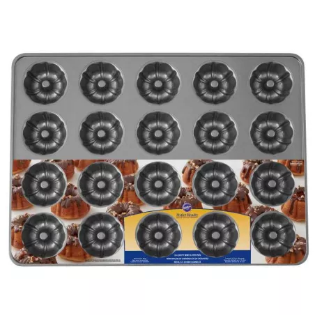 Molde Mini Chimenea Antiadherente,  20 Cavidades WILTON 2105-1706