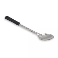 Cuchara Solida para Guisar de Acero Inoxidable con Puno Plastico de 15 Pulgadas KING METAL BSB15PL