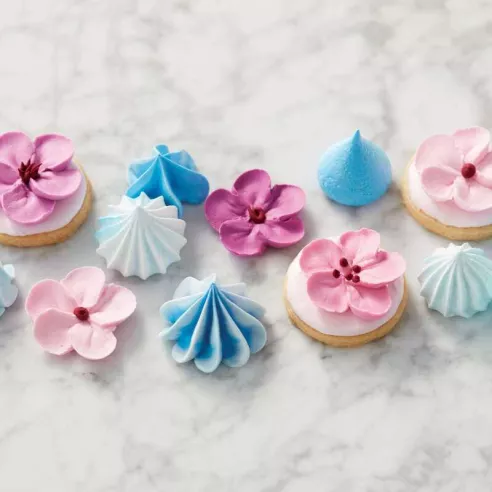 Polvo de Merengue, 16 Onzas, Color Blanco WILTON 702-6004X