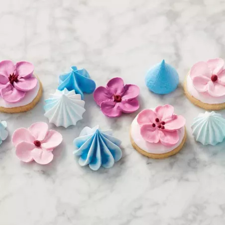 Polvo de Merengue, 16 Onzas, Color Blanco WILTON 702-6004X