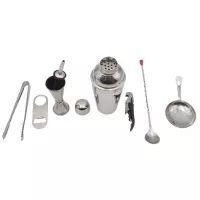 Herramientas para Bar, Set de 9 Piezas KING METAL BRS209E