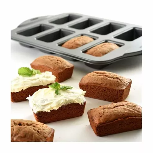 Molde de Teflon de Mini Pancitos, 8 Unidades NORPRO 3943