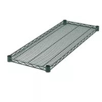 Balda de Acero Inoxidable de 24 x 60 Pulgadas, Color Gris  QUANTUM PRO S2460EZ
