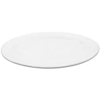 Plato Ovalado de Porcelana Borde Delgado 10 Pulgadas Blanco CATER MAX A822 2