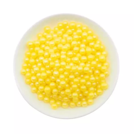 Confitillo de Bolita Grande de Color  Amarillo de 100 Gramos MAGIC COLORS 7443006011893