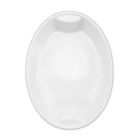 Plato Hondo Ovalado de Porcelana 9 Pulgadas Blanco CATER MAX 12507-1