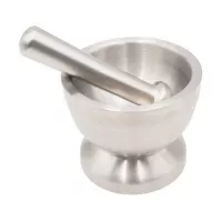 Mortero de Acero Inoxidable MASTER CHEF 4650400 2