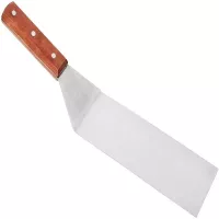 Espatula Volteadora Curva con Puno de Madera THUNDER SLTWBT210