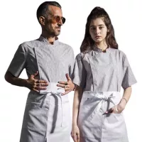 Gabacha Ejecutiva de Color Gris Marmol Talla S CHECKEDOUT CU1108D132000AL-S