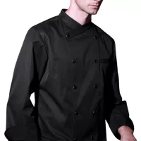 Gabacha de Color Negro 118 Talla XL CHECKEDOUT U157C0100C-XL