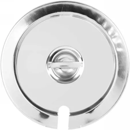 Tapa de Acero Inoxidable para Inserto de Bano Maria 4 Cuartos THUNDER SLIP006