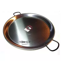 Paellera de Hierro Pulido de 70 Centimetros / 30 Plazas VAELLO 0170