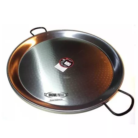 Paellera de Hierro Pulido de 70 Centimetros / 30 Plazas VAELLO 0170