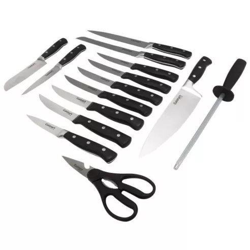 Set de Cuchillos Triple Remache con Bloque para Acomodarlos. 15 Piezas CUISINART C77TR-15P