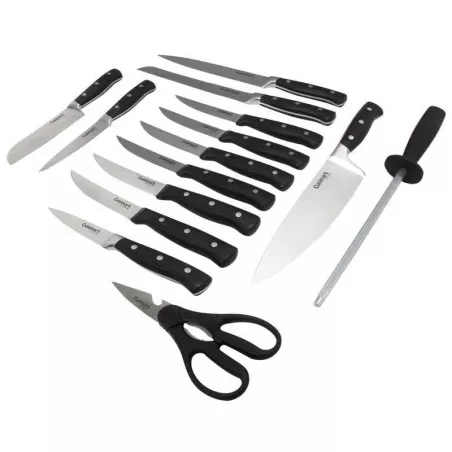 Set de Cuchillos Triple Remache con Bloque para Acomodarlos. 15 Piezas CUISINART C77TR-15P