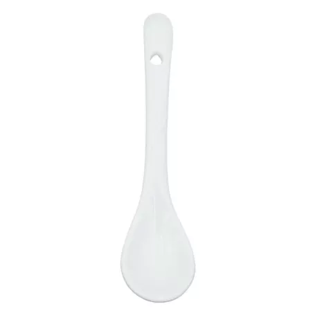 Cucharita de Porcelana Blanca de 4-1/2 Pulgadas CATER MAX 1234-3