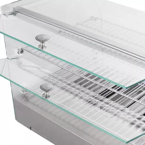 Urna Caliente Curva 2 Niveles 55x38x38 QUANTUM PRO HDR245R